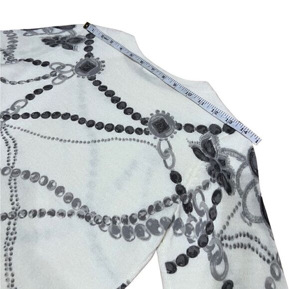 Talbots Merino Wool jewel print sweater size small petite - Picture 15 of 16